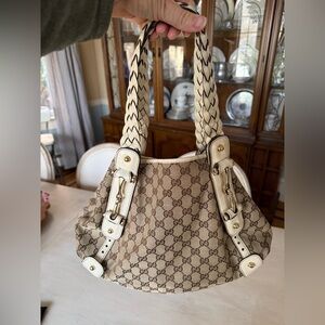 Gucci Pelham Horsebit Hobo Bag Authentic